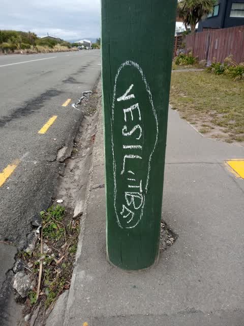 Graffiti, a report photo