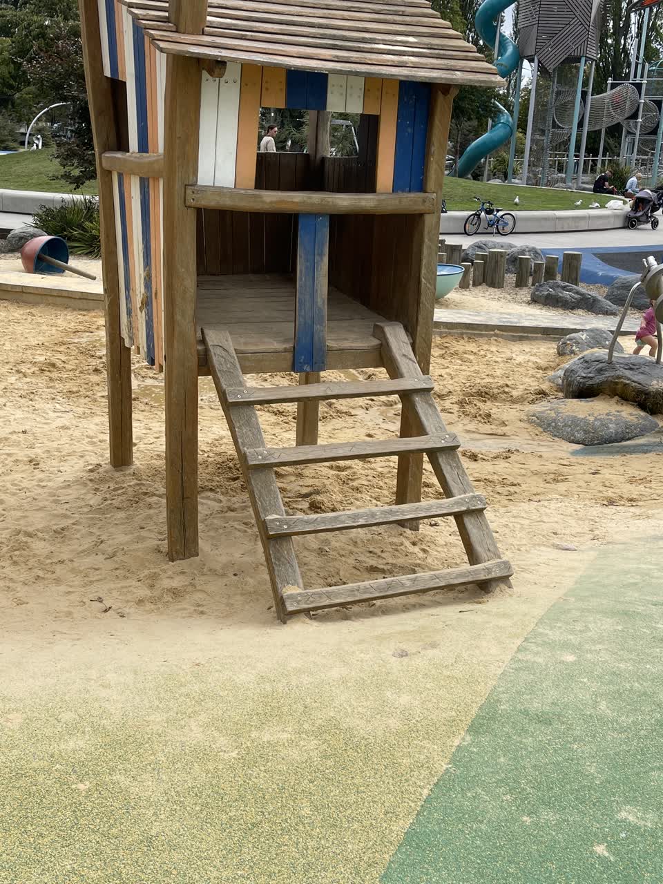 The photograph attached to this parks report