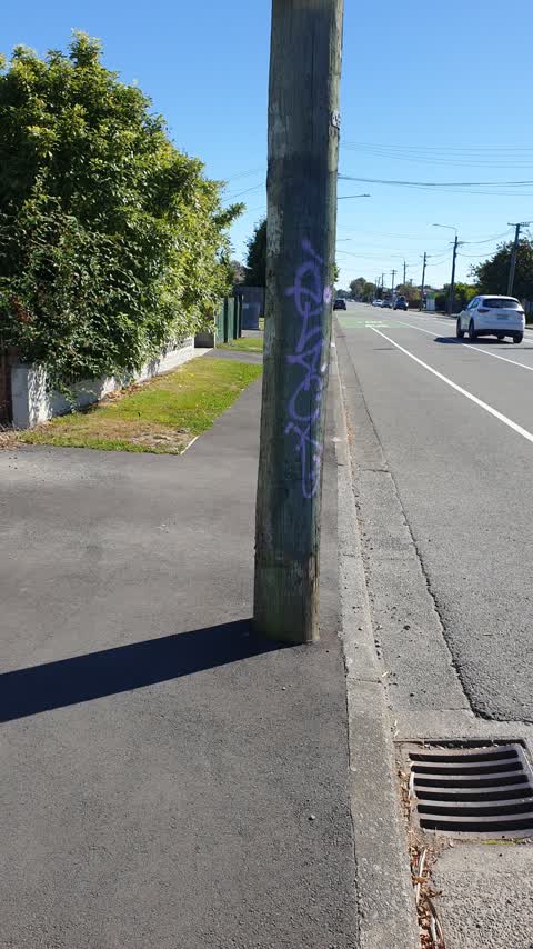 Graffiti, a report photo