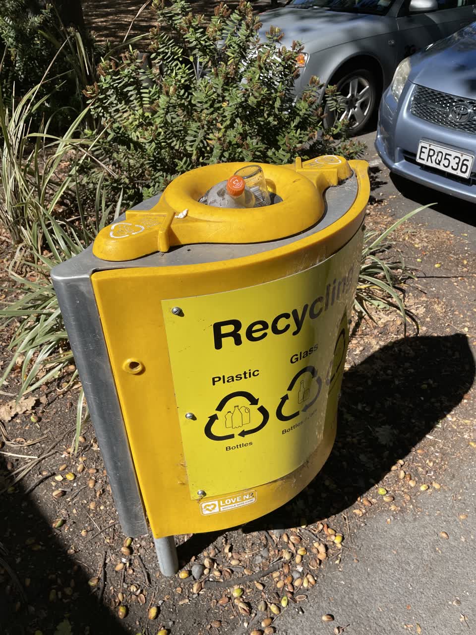 The photograph attached to this parks report
