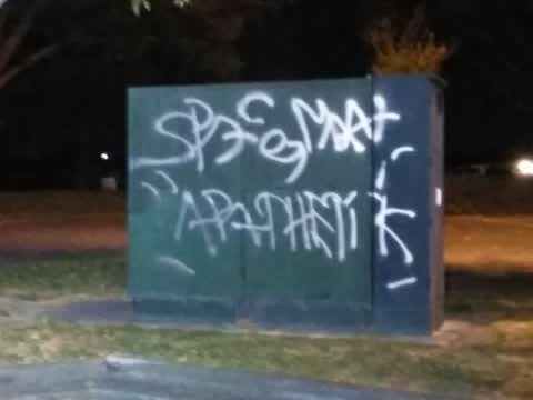 Graffiti, a report photo