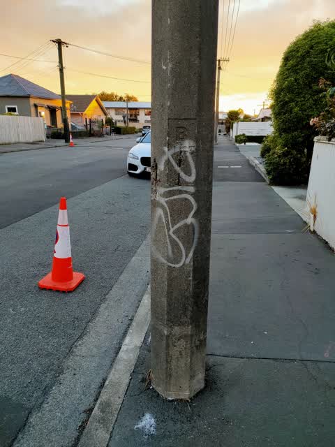 Graffiti, a report photo