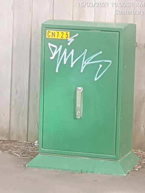 Graffiti, a report photo