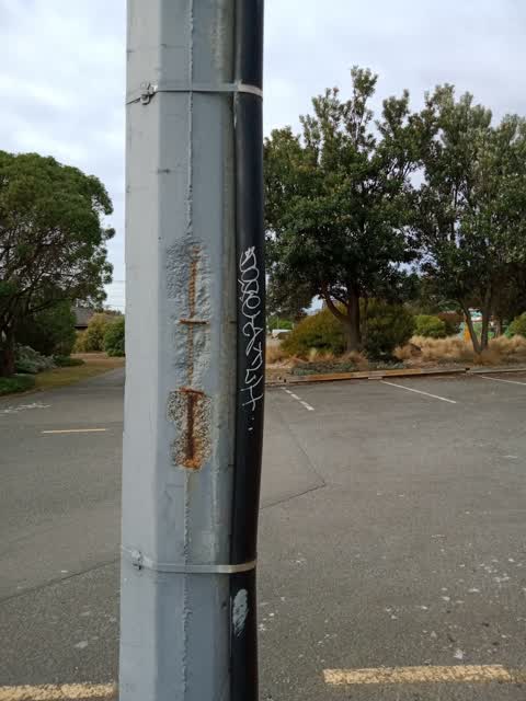 Graffiti, a report photo