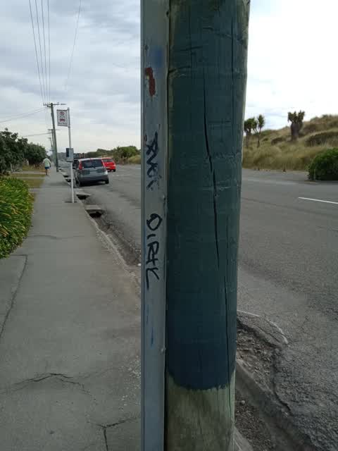 Graffiti, a report photo