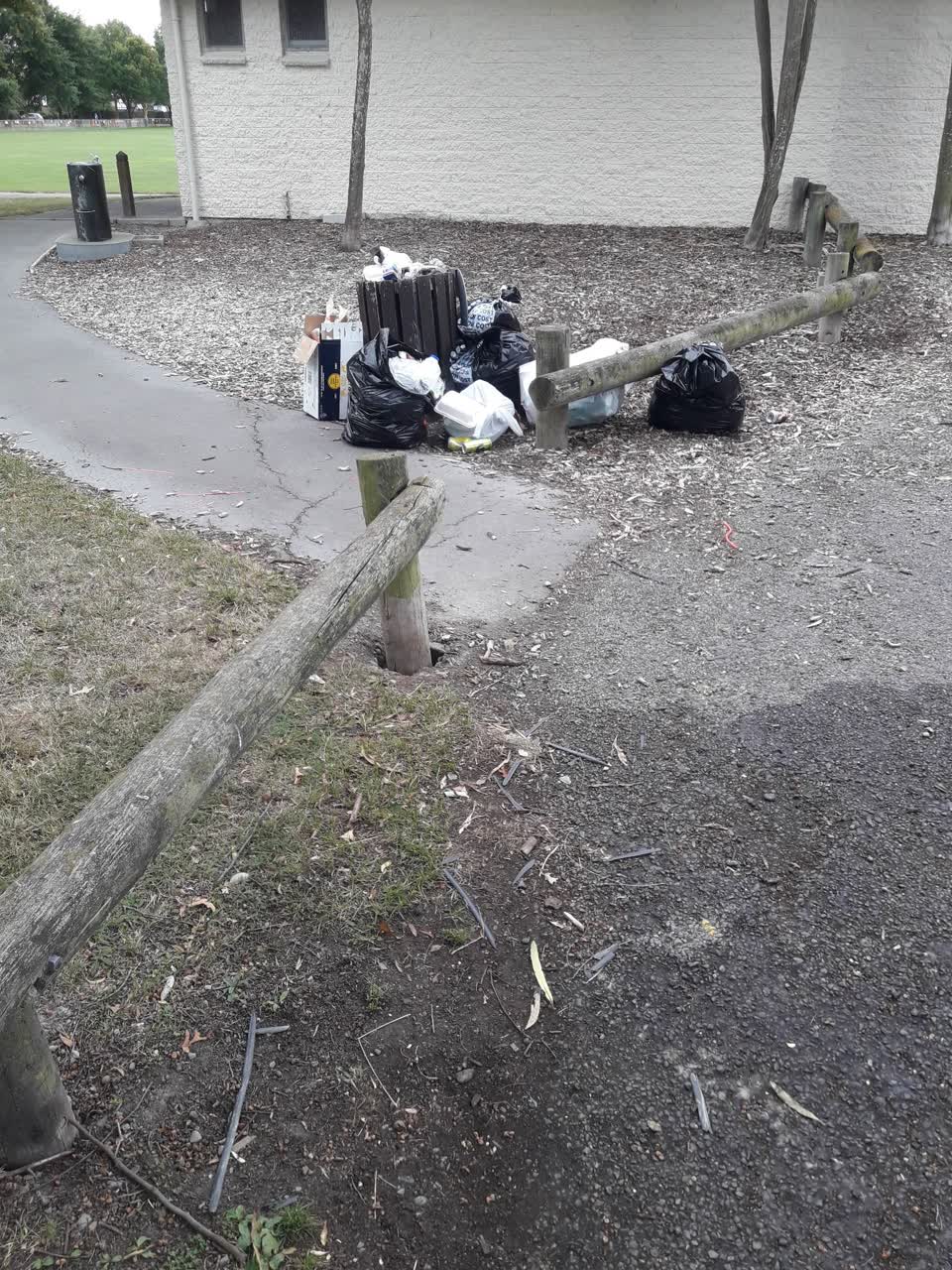 The photograph attached to this parks report