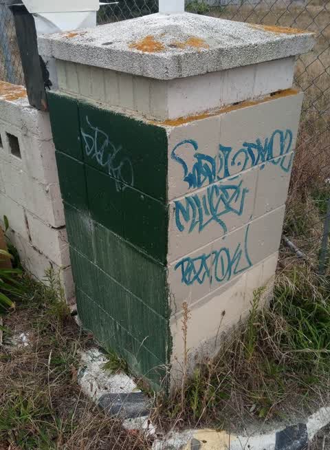 Graffiti, a report photo