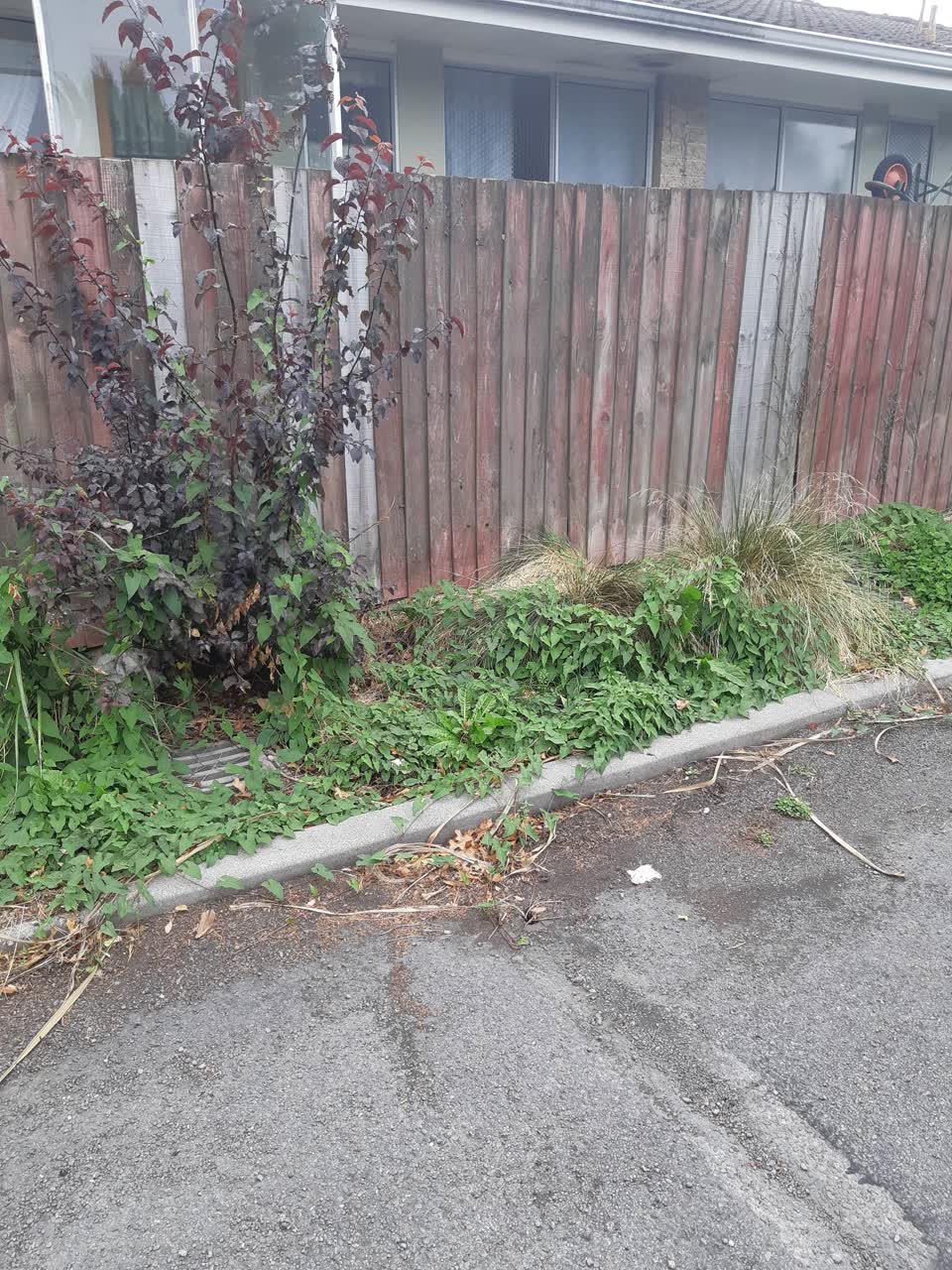 The photograph attached to this flooding report