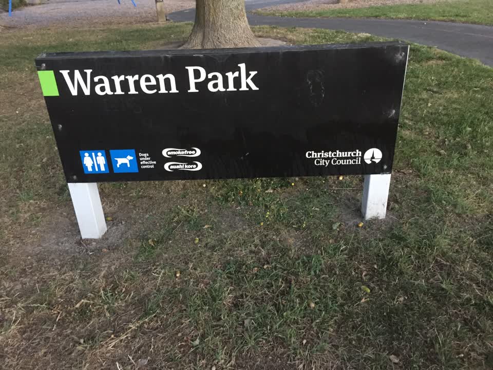 The photograph attached to this parks report