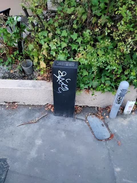 Graffiti, a report photo