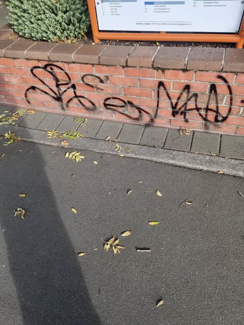 Graffiti, a report photo