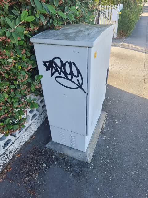 Graffiti, a report photo