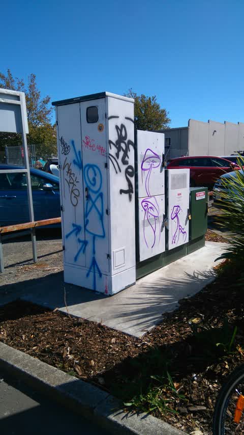 Graffiti, a report photo