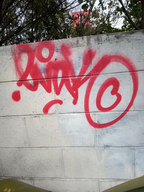 Graffiti, a report photo