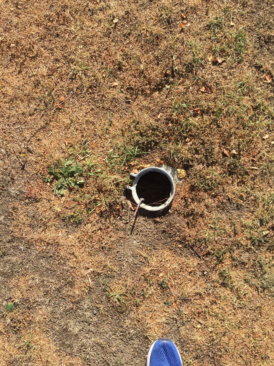 The photograph attached to this water supply report
