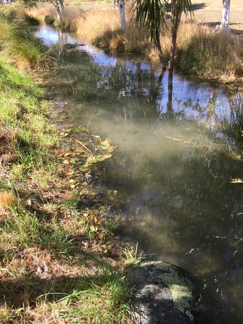 The photograph attached to this wastewater/stormwater report