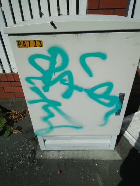 Graffiti, a report photo