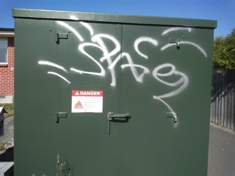 Graffiti, a report photo