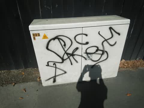 Graffiti, a report photo