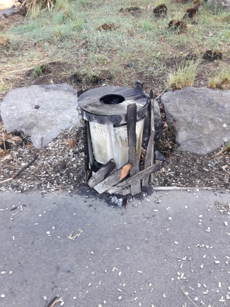 The photograph attached to this parks report