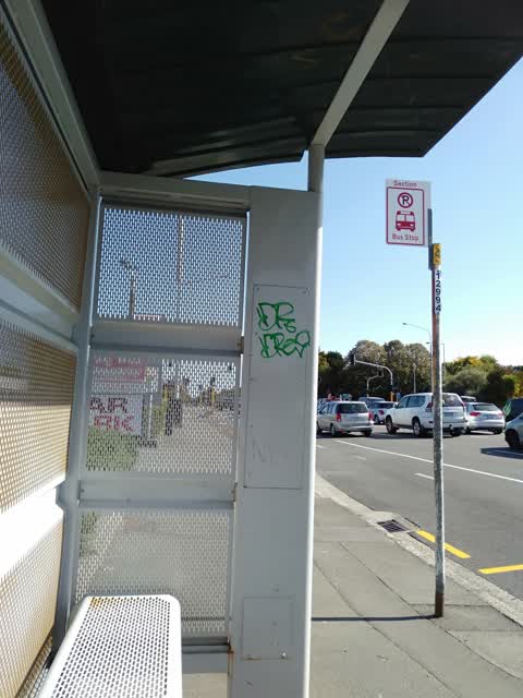 Graffiti, a report photo