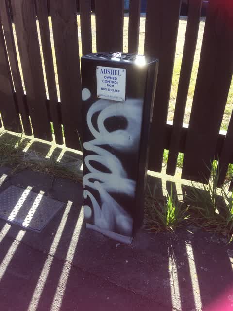 Graffiti, a report photo