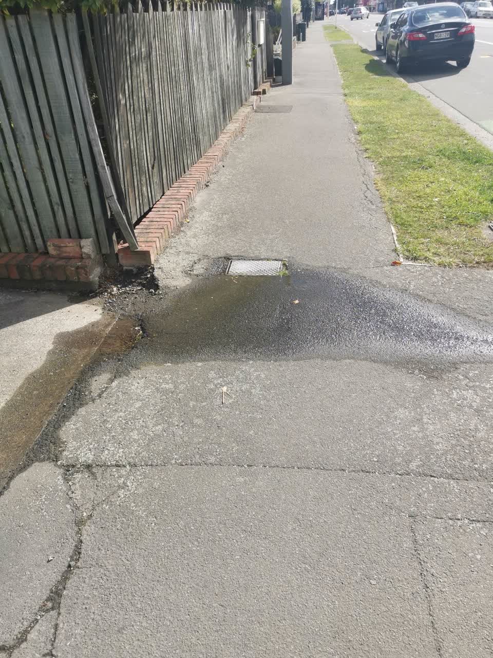 The photograph attached to this water supply report
