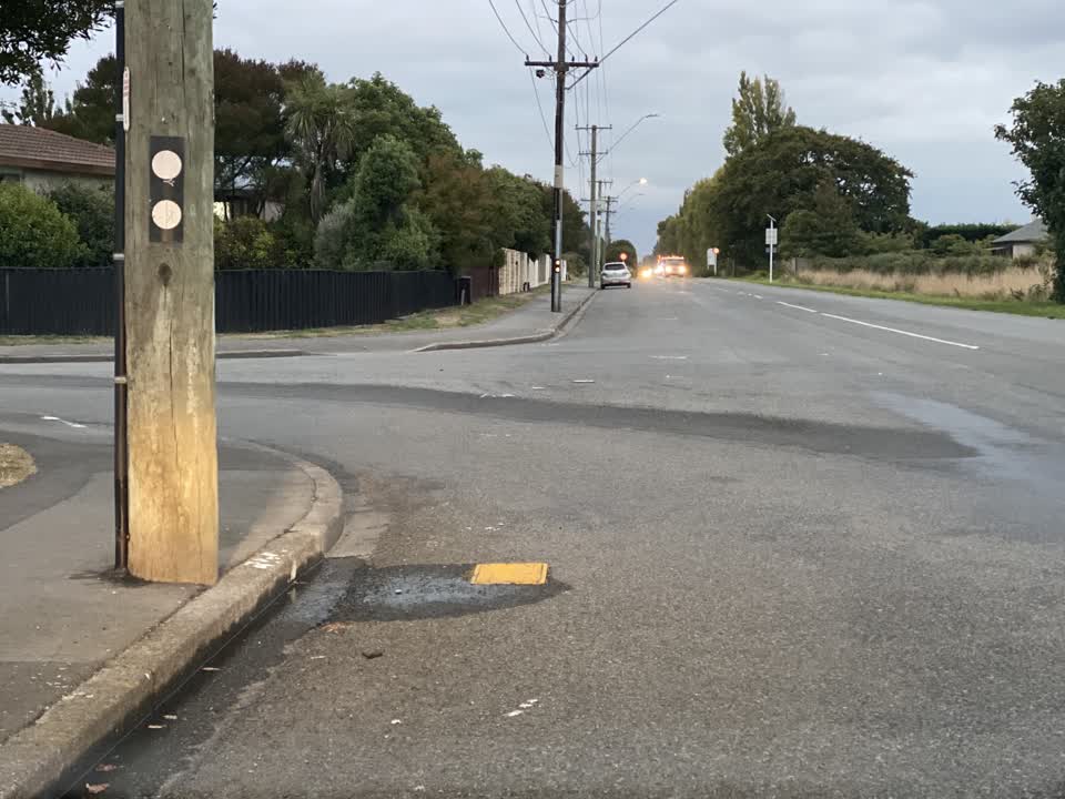 The photograph attached to this water leak report