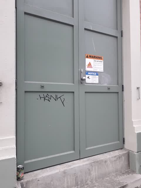 Graffiti, a report photo