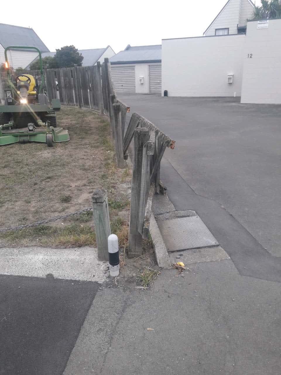 The photograph attached to this parks report