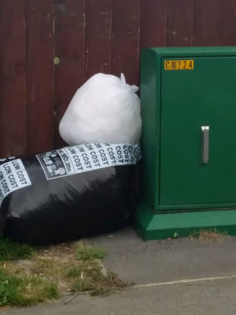 Rubbish/Recycling, a report photo