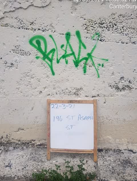 Graffiti — a report photo