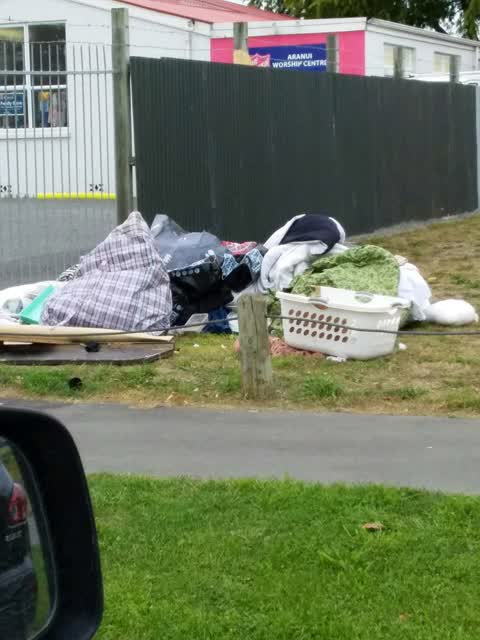 Rubbish/Recycling — a report photo