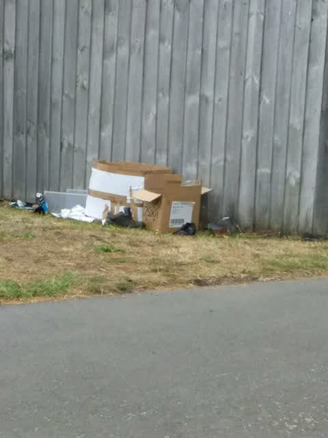 Rubbish/Recycling, a report photo