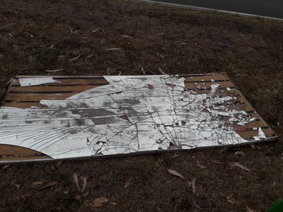 The photograph attached to this parks report