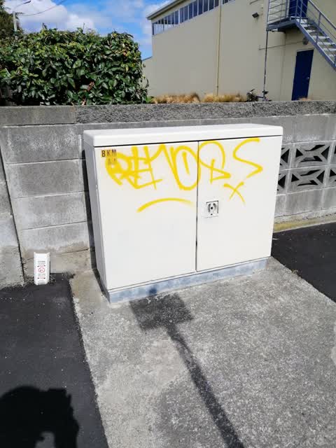 Graffiti, a report photo