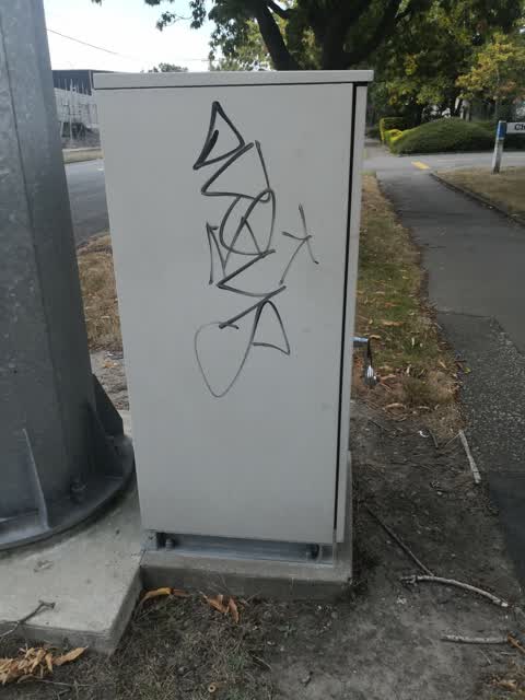 Graffiti, a report photo