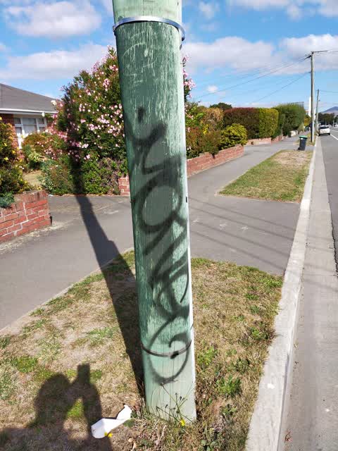Graffiti, a report photo