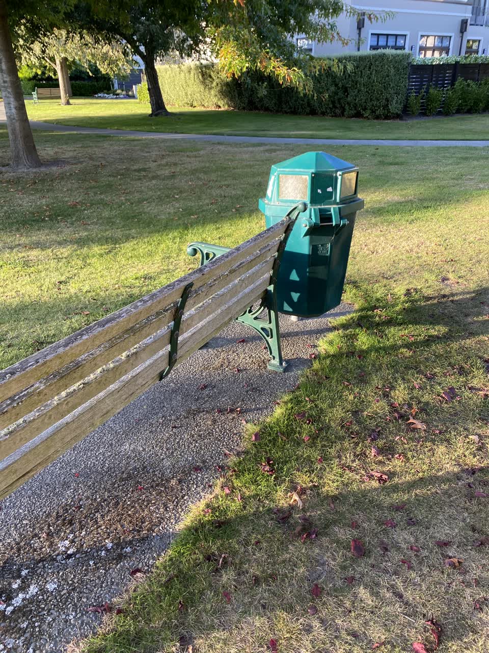 The photograph attached to this parks report