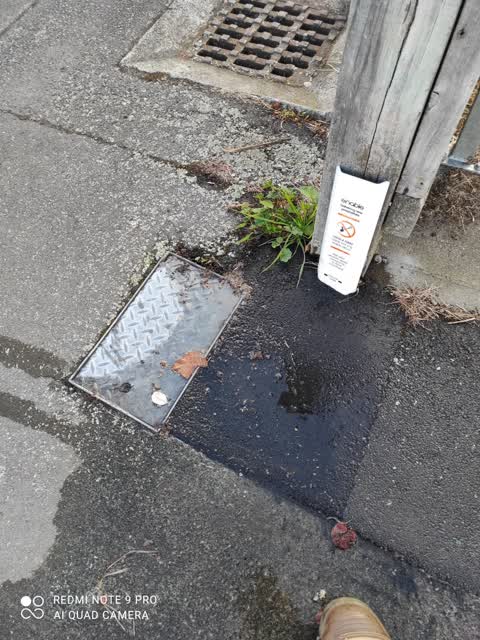 Water Leak, a report photo