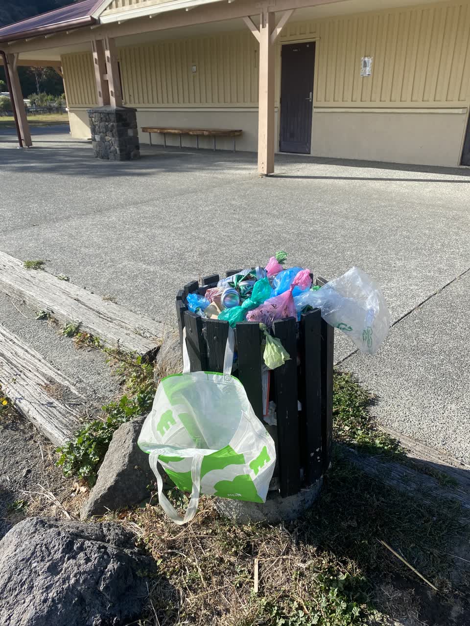 The photograph attached to this parks report
