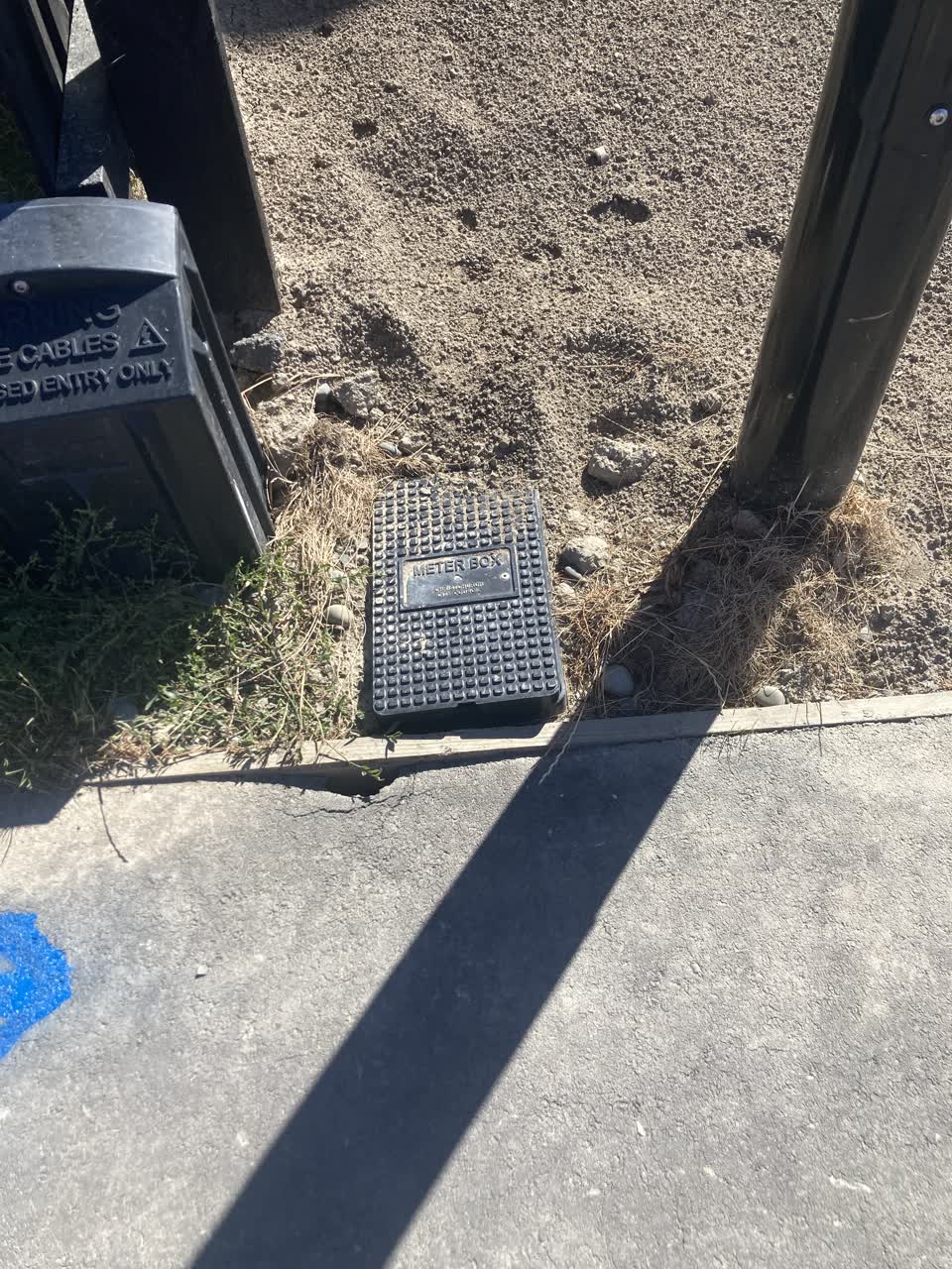 The photograph attached to this water supply report
