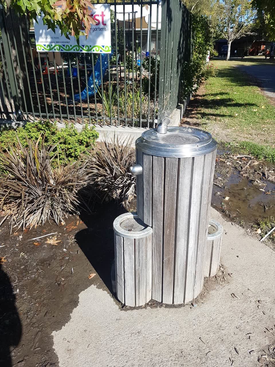 The photograph attached to this parks report