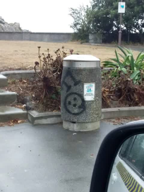 Graffiti, a report photo