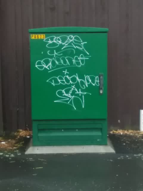 Graffiti, a report photo