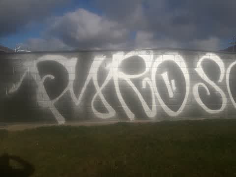 Graffiti, a report photo