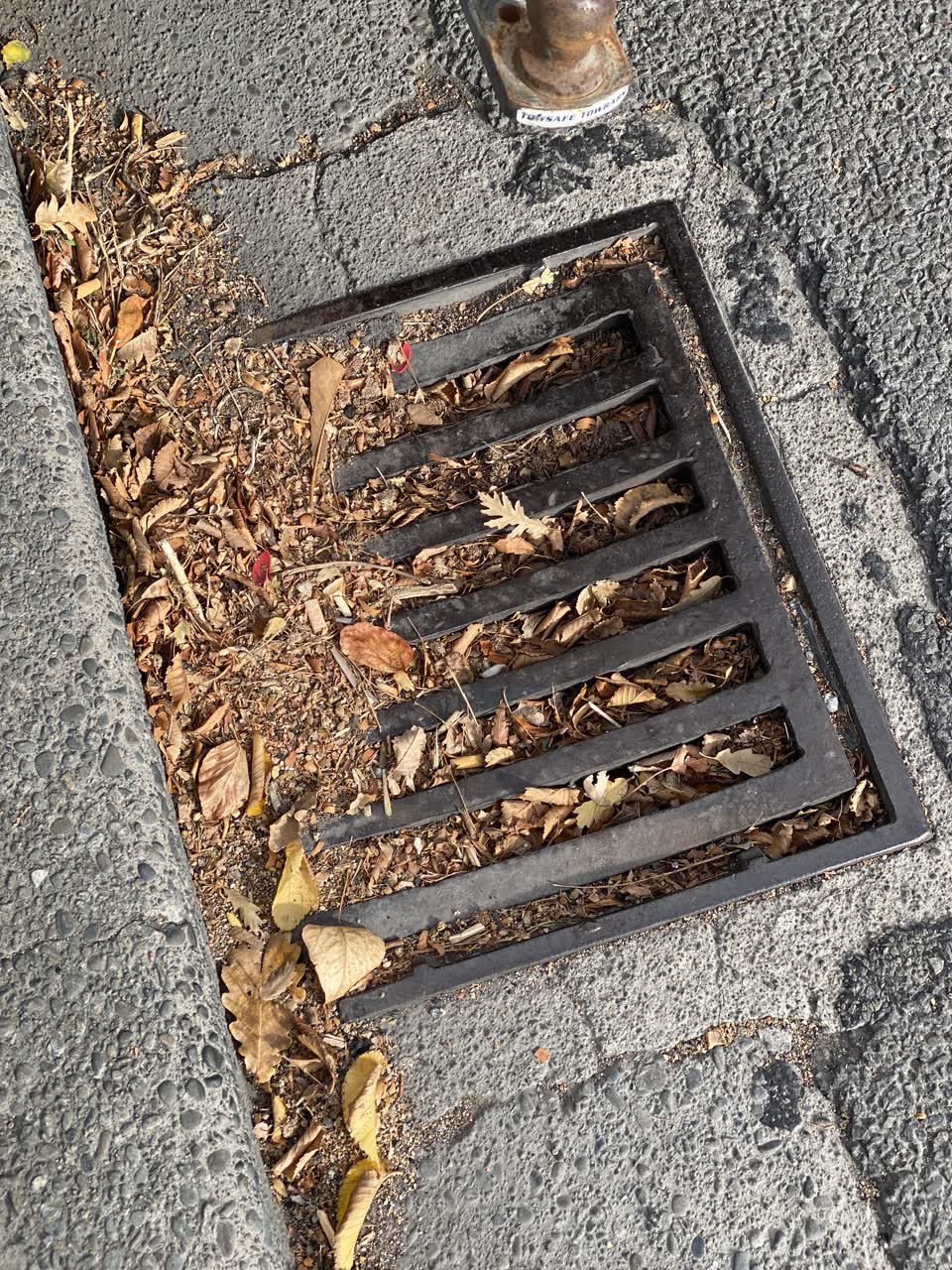The photograph attached to this wastewater/stormwater report