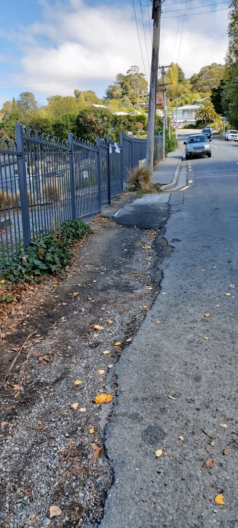Roading/Streets, a report photo