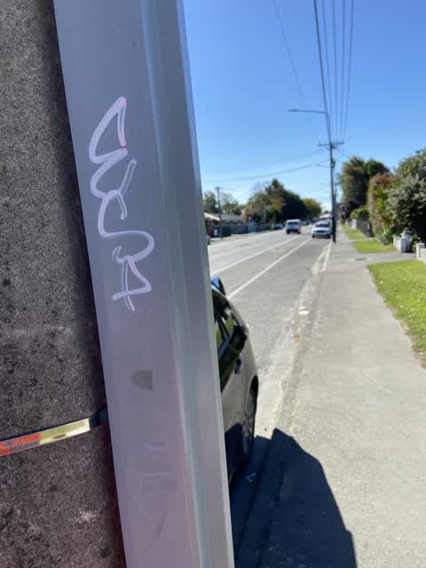 Graffiti, a report photo
