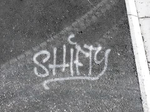 Graffiti, a report photo